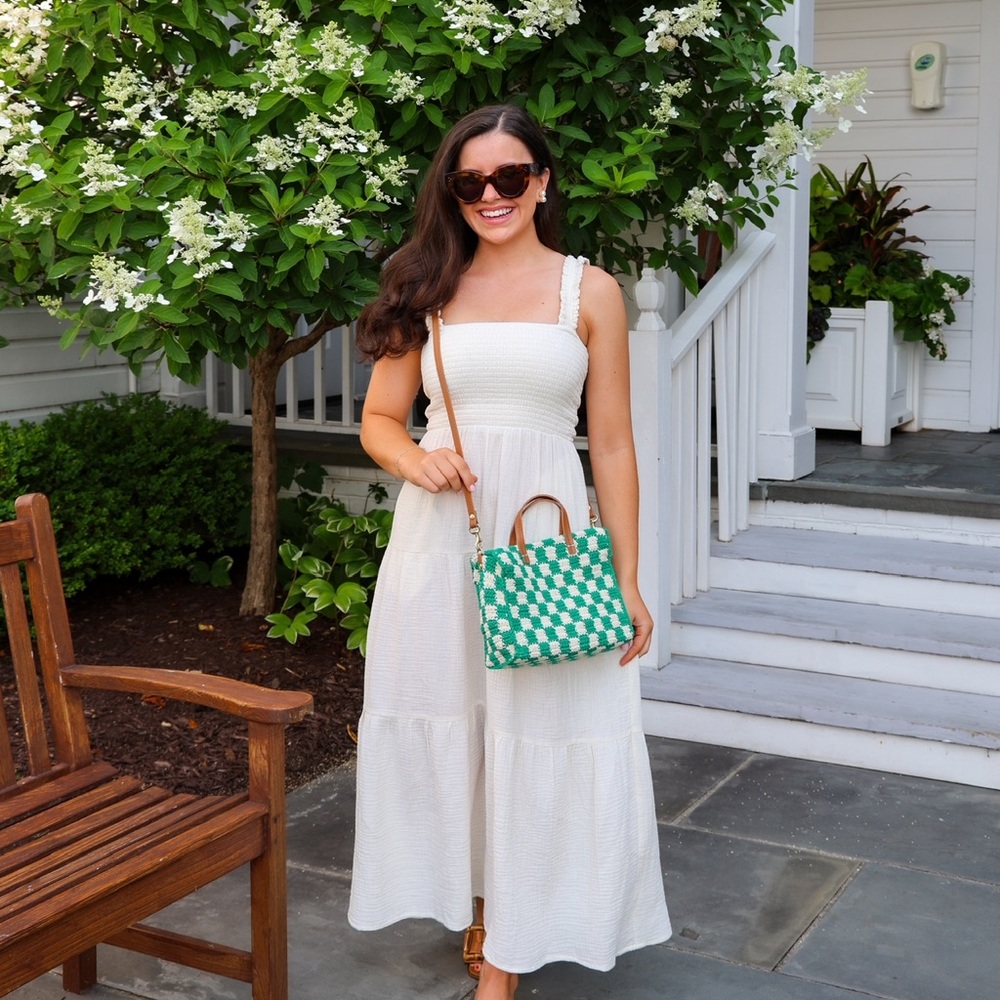 Marine Layer Smocked Maxi XS